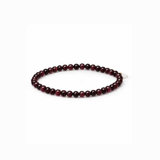 Petite Garnet Stretch Bracelet