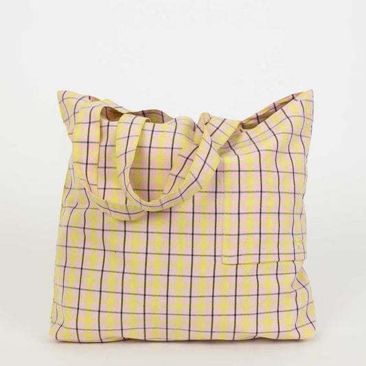 Reko Totebag Gul og Rosa