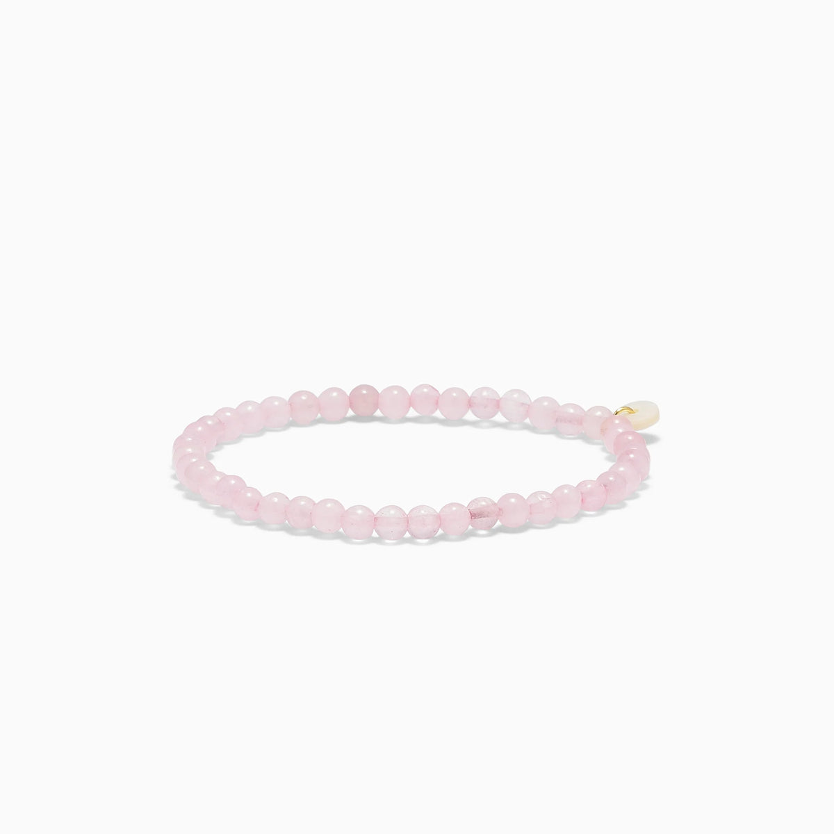 Petite Rose Quartz Stretch Bracelet