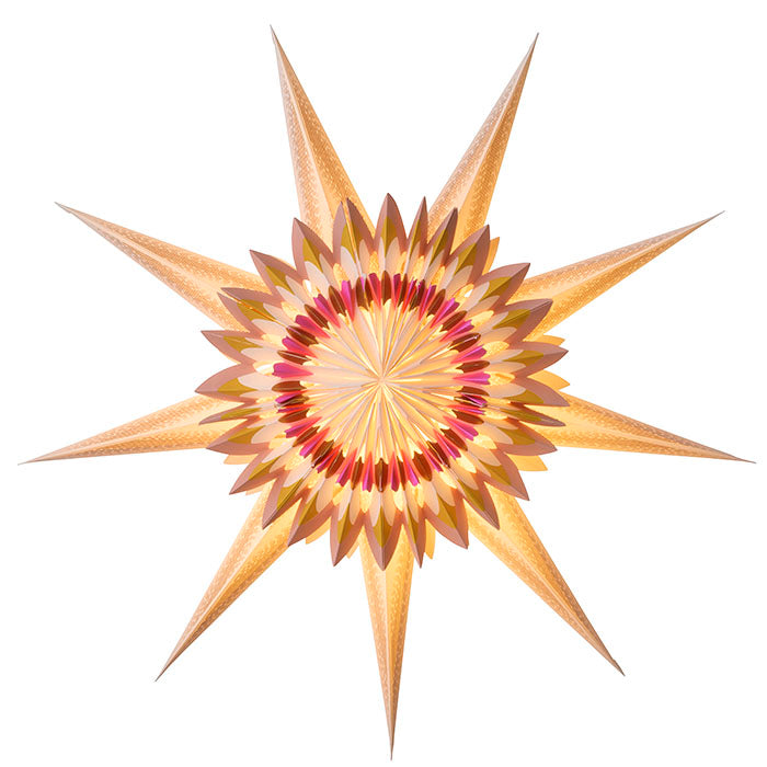 Paper Star Helios Gold 70 cm