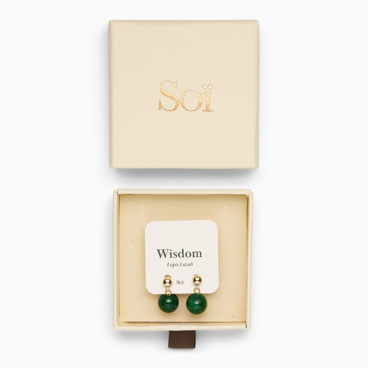 Nora Green Jade Earrings