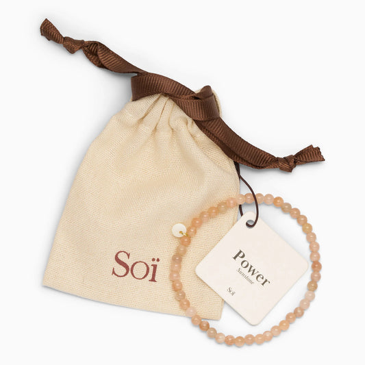Petite Sunstone Stretch Bracelet