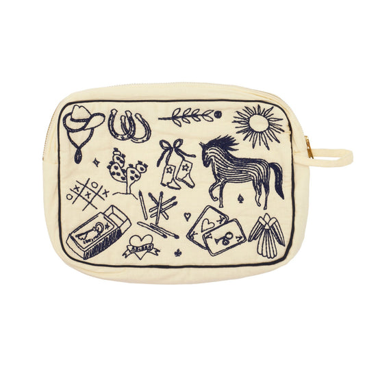 Polly Toiletry Bag Vanilla
