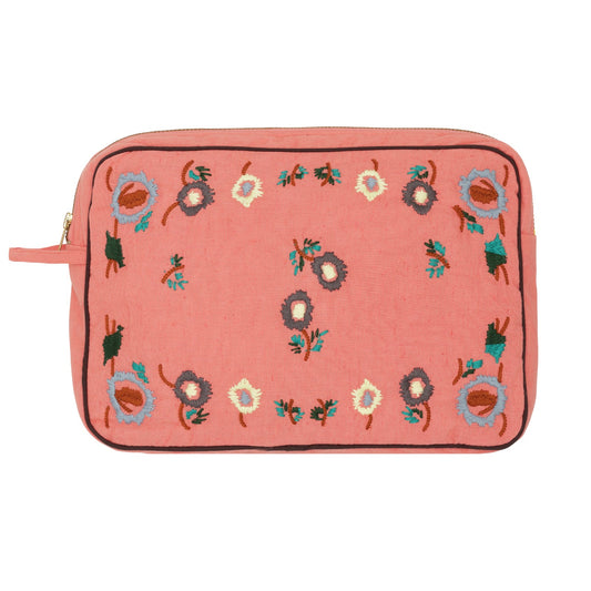 Flora Toiletry Bag Berry