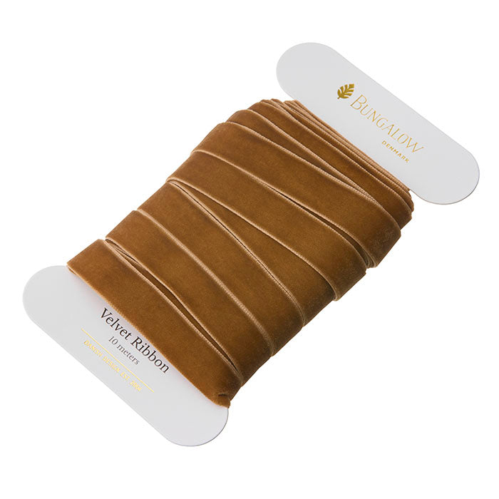 Ribbon Velvet Caramel