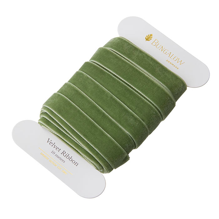 Ribbon Velvet Moss