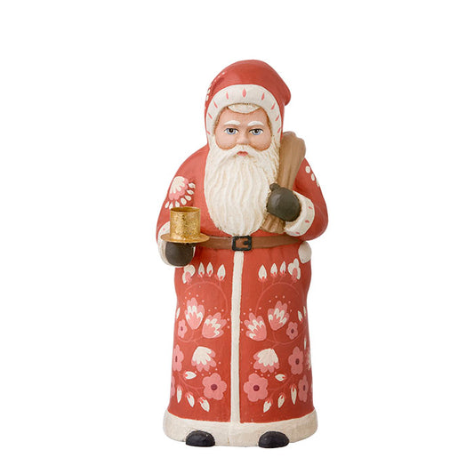 Santa Candle Holder