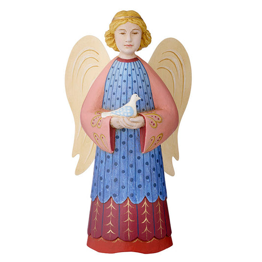 Candle Holder Angel Dove