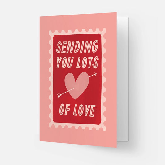 Love Stamp Card