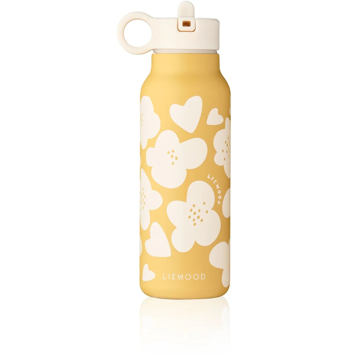 Falk Water Bottle Flower Lemon