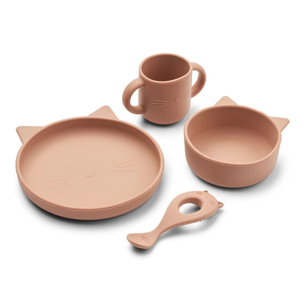Vivi Tableware Cat Rose