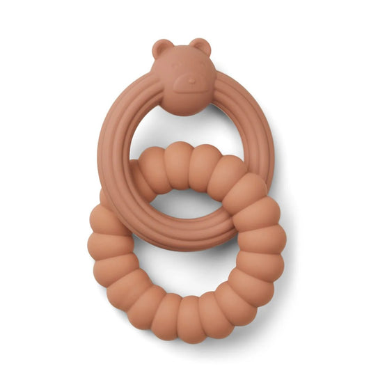 Herbert Mr. Bear Teether Rose
