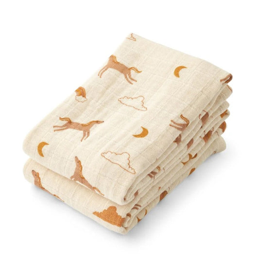 Lewis Muslin Cloth 2 pk Dream
