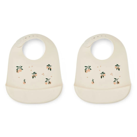 Tilda Bib Peach 2pk