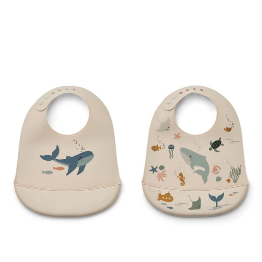 Tilda Bib Sea Creature 2pk