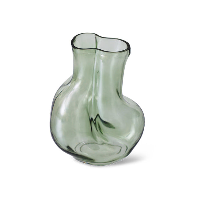 Gleam Glass Vase Olive
