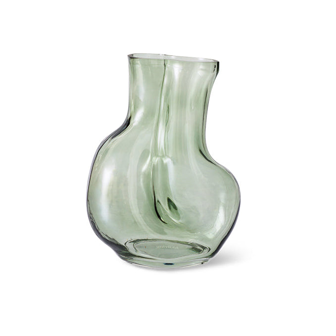 Gleam Glass Vase Olive