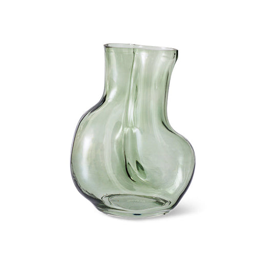 Gleam Glass Vase Olive