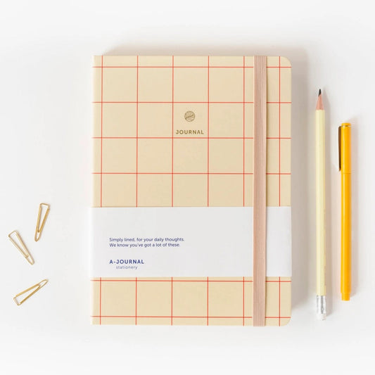 Notebook Checkered Red