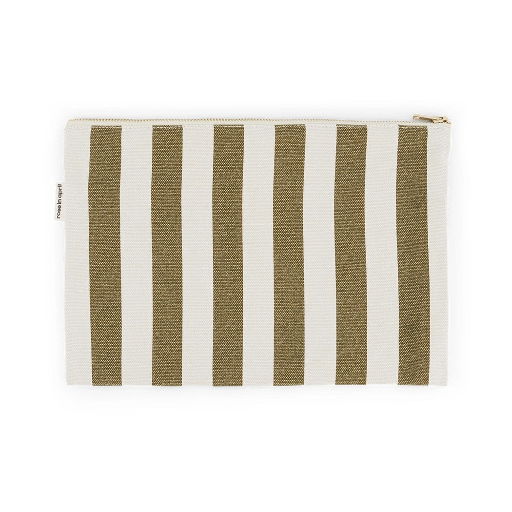 Pouch Olive / Greige