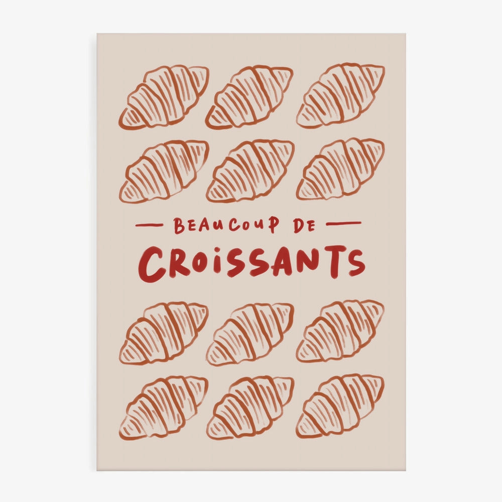 Beaucoup De Croissants 30x40