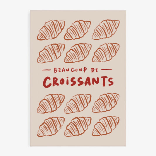 Beaucoup De Croissants 30x40
