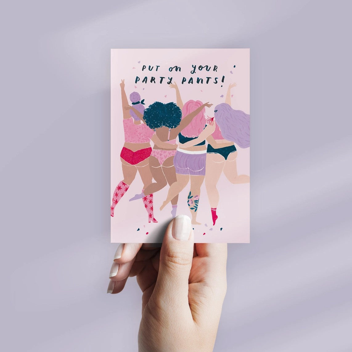 Panty Pants Cake Birthday Card