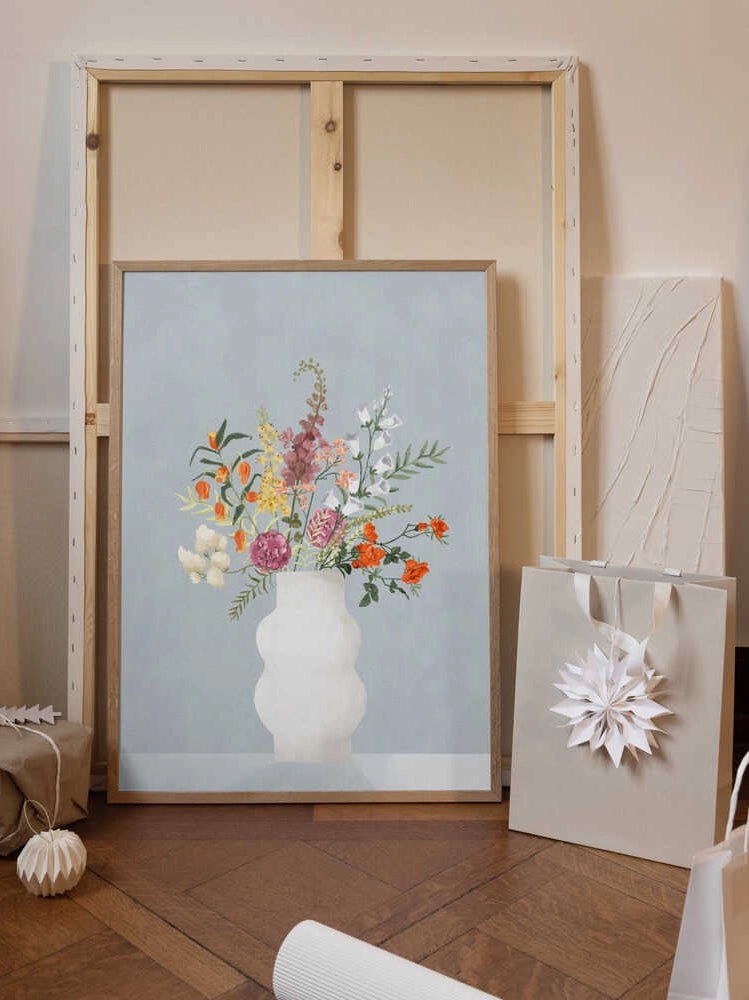 Flowers In Vase 30x40