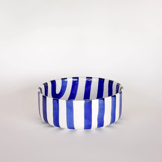 Skål Shcale Stripes Sea Blue
