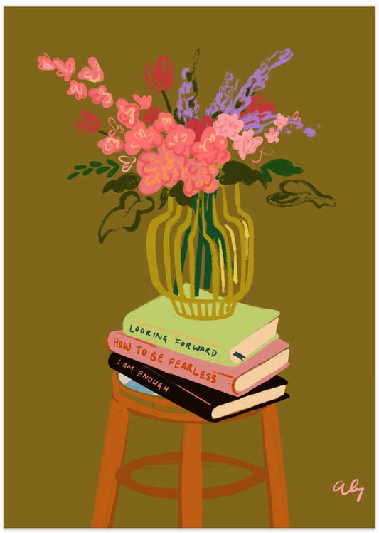 Floral Vase 30x40
