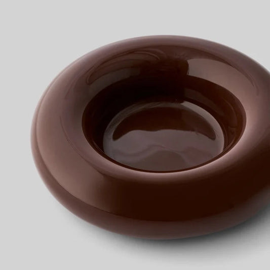 Bob Candle Holder L Brown