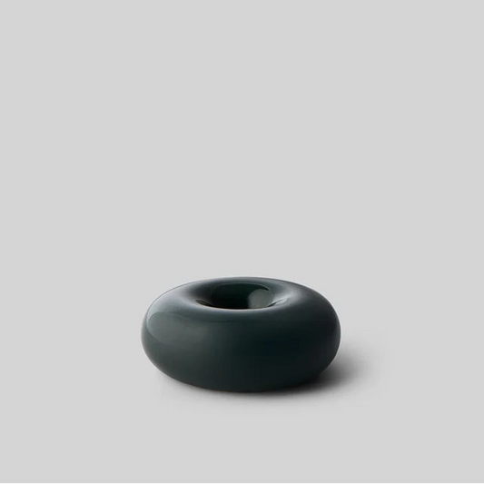 Bob Candle Holder S Dark Green