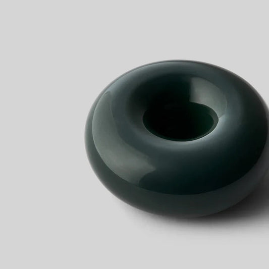 Bob Candle Holder S Dark Green
