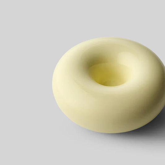 Bob Candle Holder S Yellow