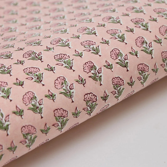 Ditsy Floral Blush Wrapping Paper
