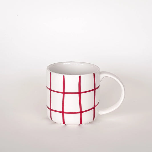 Kopp Becher Grid Red