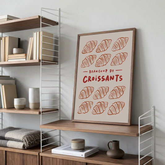 Beaucoup De Croissants 30x40