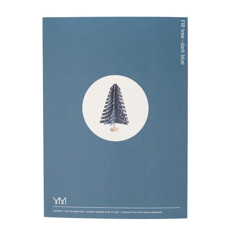 Fir Christmas Tree Dark Blue