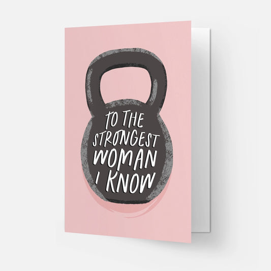 Strongest Woman Card