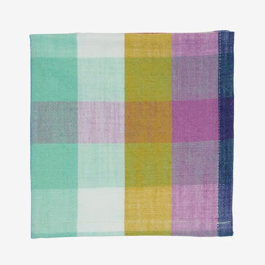 Checked Cotton Napkins