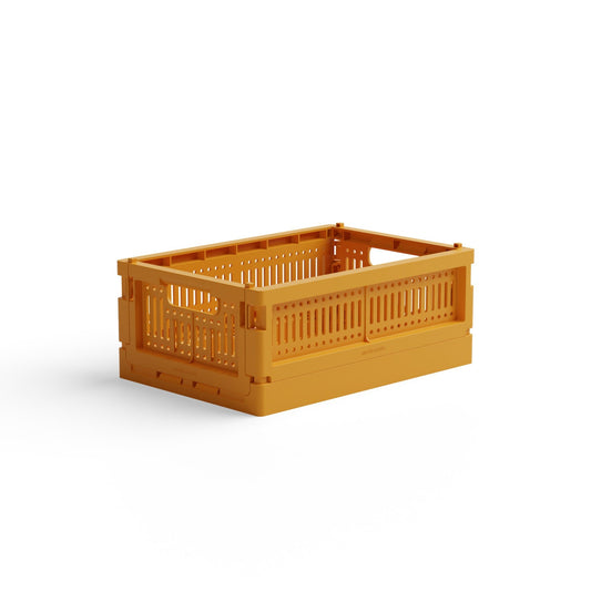 Foldekasse mini Mustard