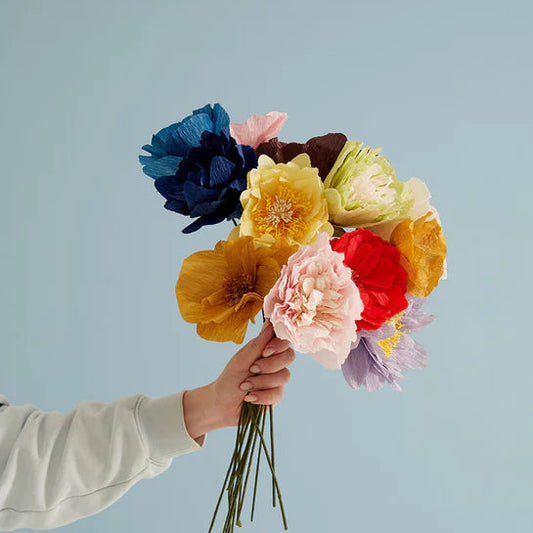 Paper Flower Himalayan Blue