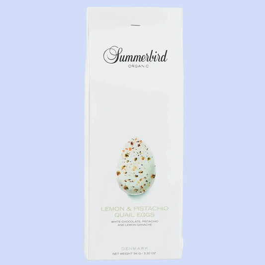 Lemon & Pistachio Quail Eggs