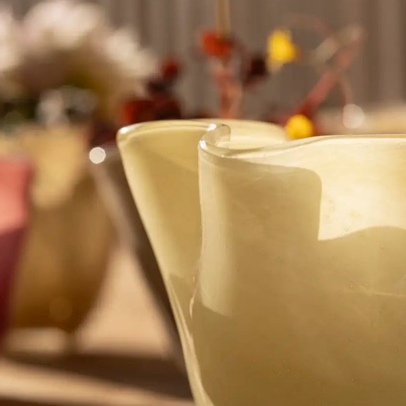 Glass Vase Cream