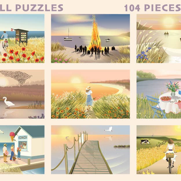 Summer Moments Puzzle Box