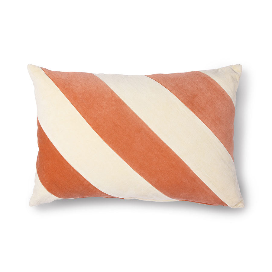 Velvet cushion Peach