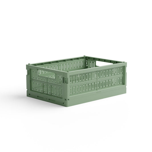 Foldekasse midi Bean Green